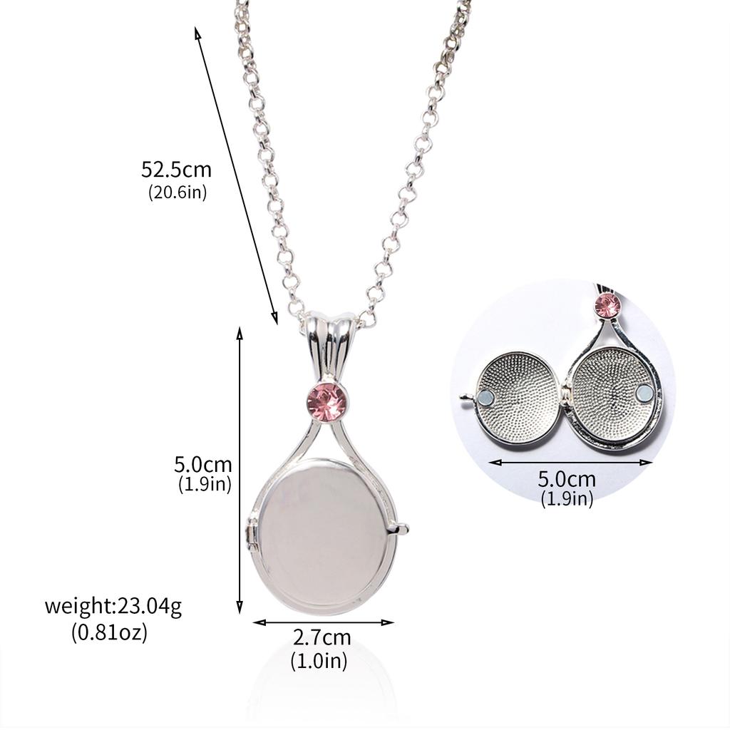 Collar Colgante de Sirena H2O Solo Añade Agua Joyería de Cosplay Regalo para Mujeres Hombres