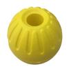 Dingdongpet Haustier großer Hund Gummi Spielzeug, gelb, 1 Stück