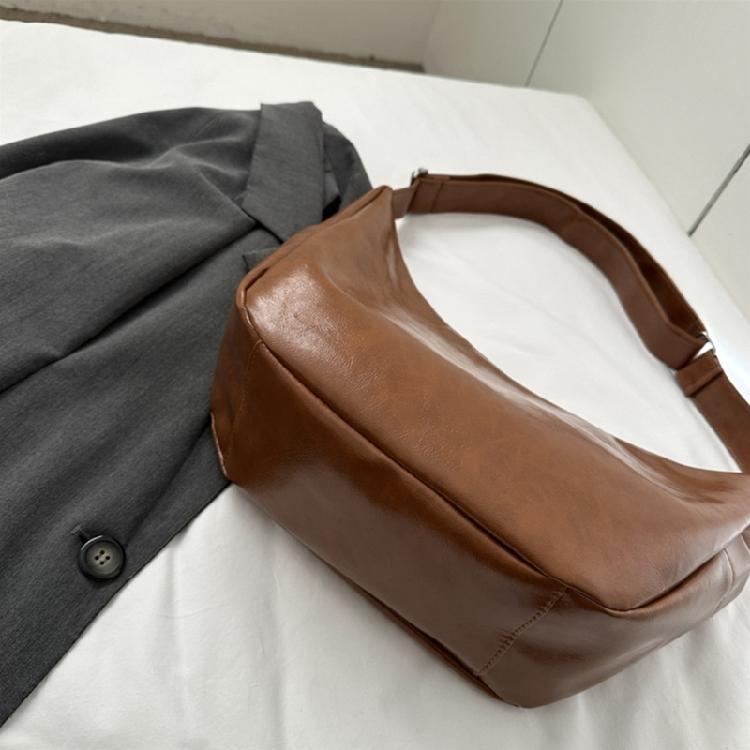 PU Leather Crossbody Sling Bag Crossbody Shoulder Bag Adjustable Strap Handbag