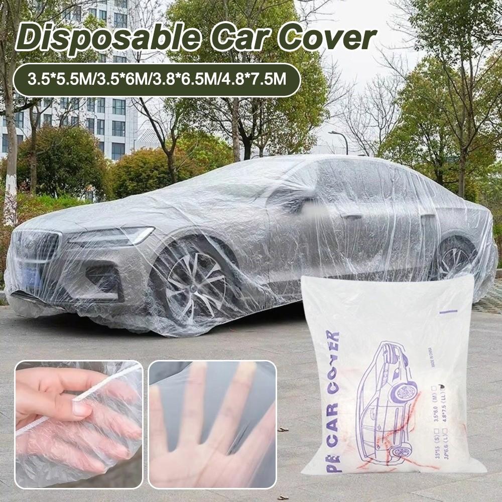 Transparent Exterior Car Cover Dustproof Car Covers Universal Protective Cover  Outdoor