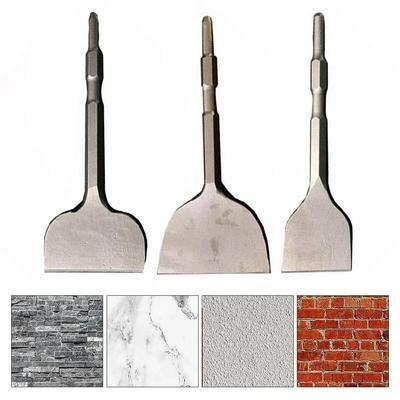 Hexagonal Handle Electric Hammer Drill Bit Slot Flat Chisel Masonry Impacts Drill Round Handle Tile Spade Impacts Drill Tools