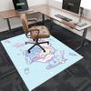 Tuxedosam Anime Cartoon Design Chair Mat - Non-Slip Carpet for Office, Home Decor, Living Room, Bedroom, Gaming Room & Dormitory.E019