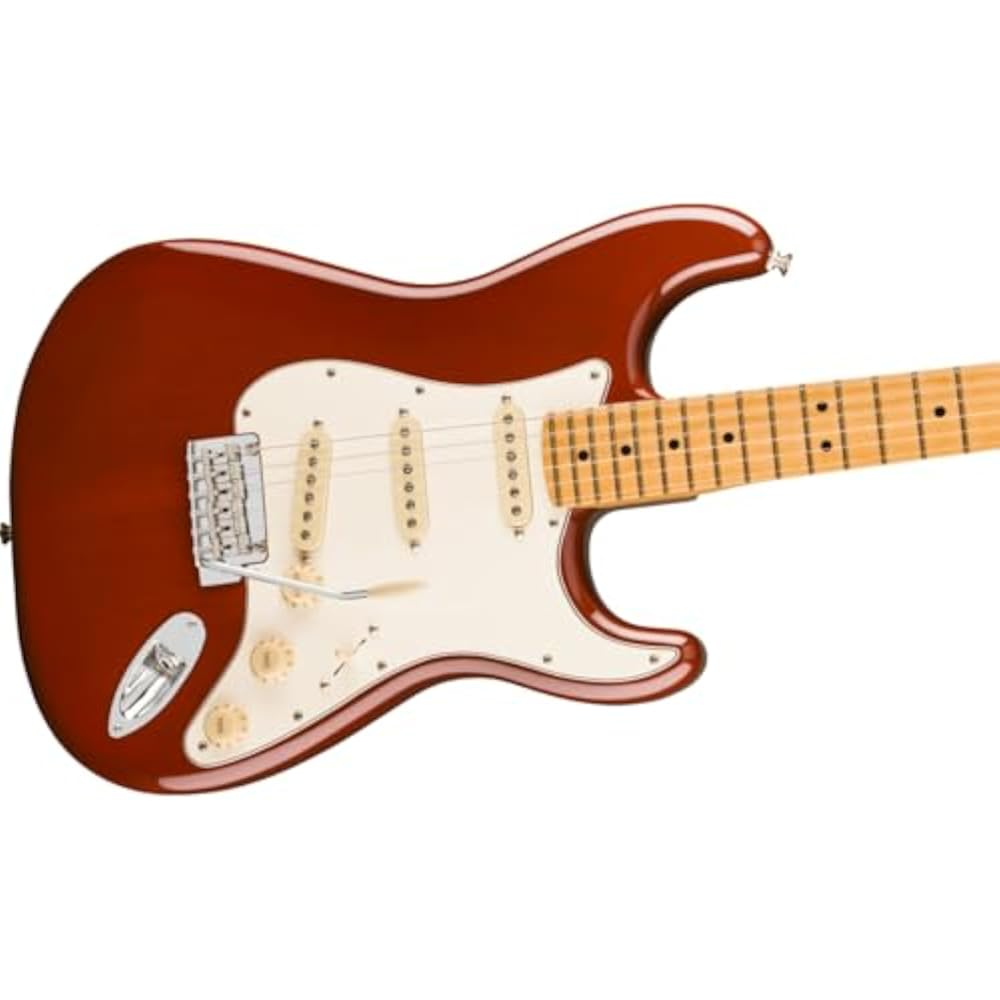Fender Electric Guitar Player II Stratocaster®, Maple Fingerboard, Transparent Mocha Burst with S...