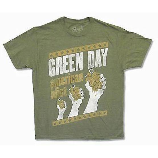 T-shirt Green Day T-shirt Handout American Idiot Shirt XXL Unisex T-Shirt XL