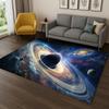 Droga Mleczna Planeta Wszechświat Galaktyka Kosmos Dywanik Mata do Salonu Sofy Domowej Sypialni Wycieraczka Dekoracja Kuchni, Pokój Dziecięcy Mata Antypoślizgowa