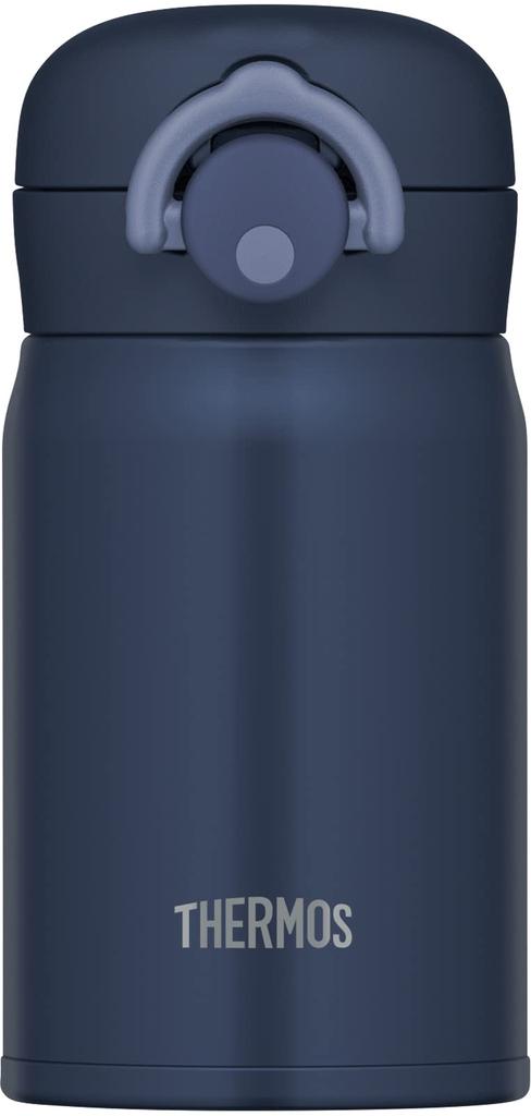 Thermos Water Bottle Vacuum Insulated Mobile Mug 250ml Deep Navy DPNV JOP-250