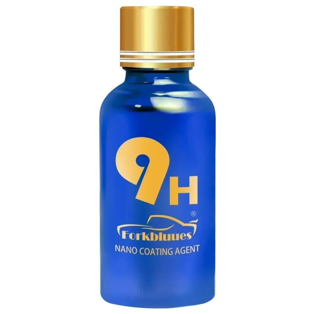 3PCS 9H Car Liquid Ceramic Coat Super Hydrophobic Glass Coating Set Polysiloxane and Nano Materials Ceramics for Cars