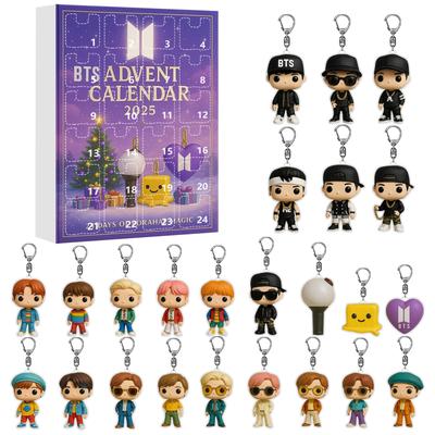 Adventní kalendář obsahuje 24 dárků, adventní kalendář pro panenky s roztomilými figurkami, odpočítávací kalendář s hračkami s překvapením, sběratelské figurky dárek pro děti