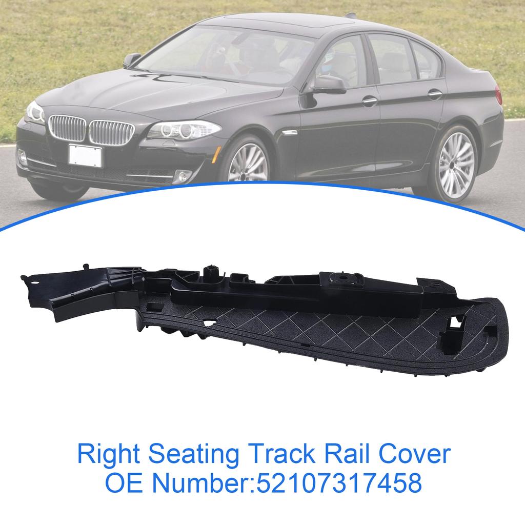 Right Support Seating Track Rail Cover 52107317458 Fit For BMW 5 7 Series