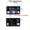 Car Digital Dab+Adapter Tuner Dualantennas Audio Radio Box Usb Receiver Antenna