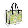 Floral Tote Bag Fashion Canvas Handbag Casual Large Capacity Shopping Purse for Daily Use