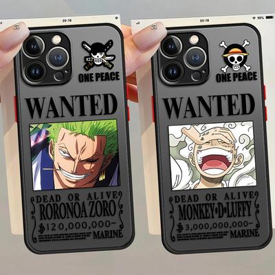 Coque arrière de téléphone Funda pour iPhone 17 Pro Max 14 Air 11 15 12 13 Mini XS XR 16 Plus 7 8 SE One Piece Luffy