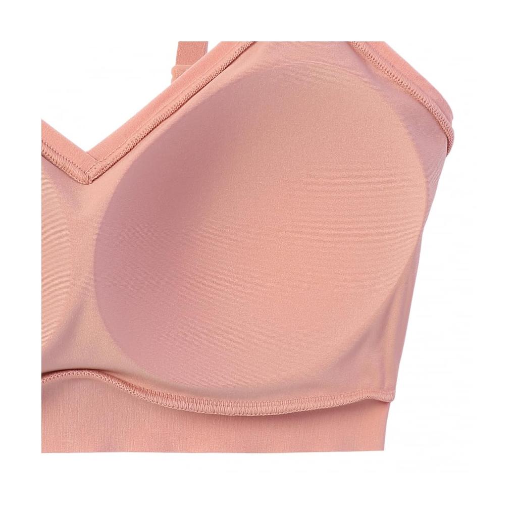 Go Allround Lace Cup Half Top Wireless Bra with Botanical Lace No Sizes Sloggi/Triumph (10209661) - Pads, Pattern, Lightweight, Non-Slip, Hooks, S-L