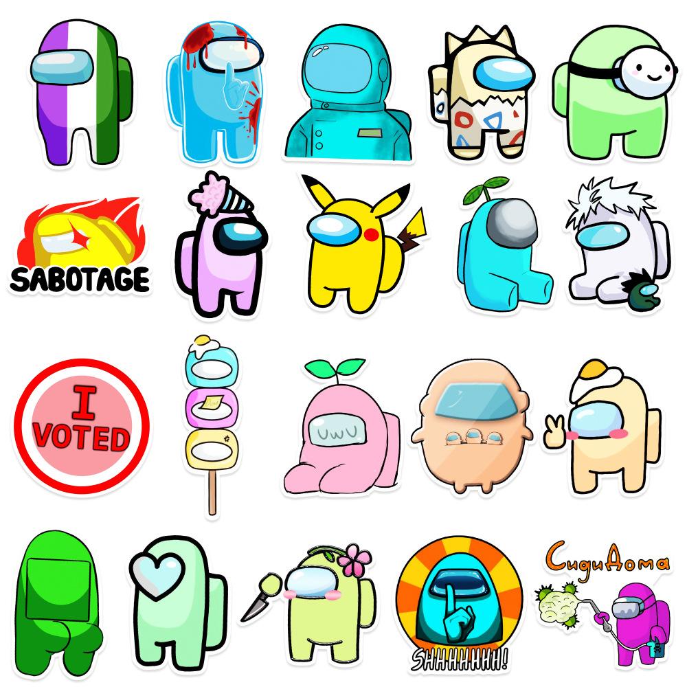 50 New Styles Among US Graffiti Stickers Car Mobile Phone Water Cup Decorative Stickers Waterproof
