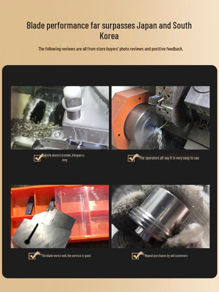 MGGN400/MGMN300/200 CNC Grooving and Parting Cutter Blade