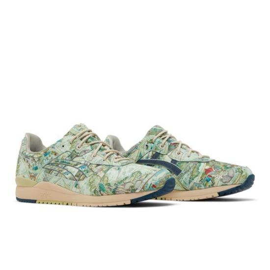 

ASICS atmos x Gel Lyte 3 OG Aged Map 1201A856-300 EU 42.5 зелений/midnight синього кольору