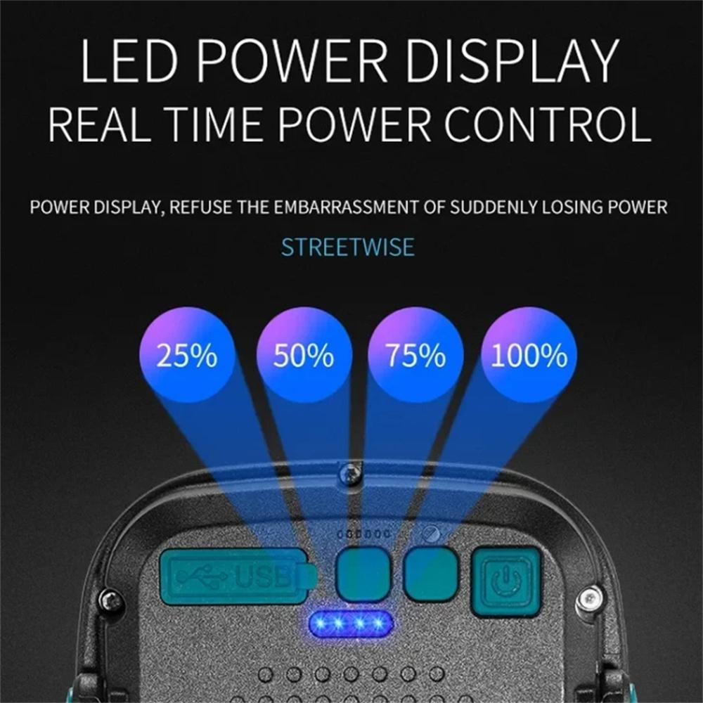 W894-1 COB Magnetic Floodlight Work Lamp Portable Emergency Flashlight (No Battery)