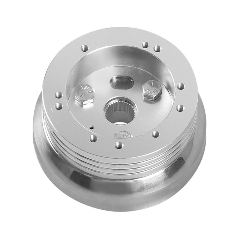 Steering Wheel Hub Hub Adapter for 5 Hole And 6 Hole Wheels Precisions Aluminum Construction Secure Installation