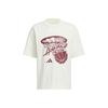 Adidas Brand Logo Versatile Simple Short-sleeve T-shirt, Unisex, Ivory White