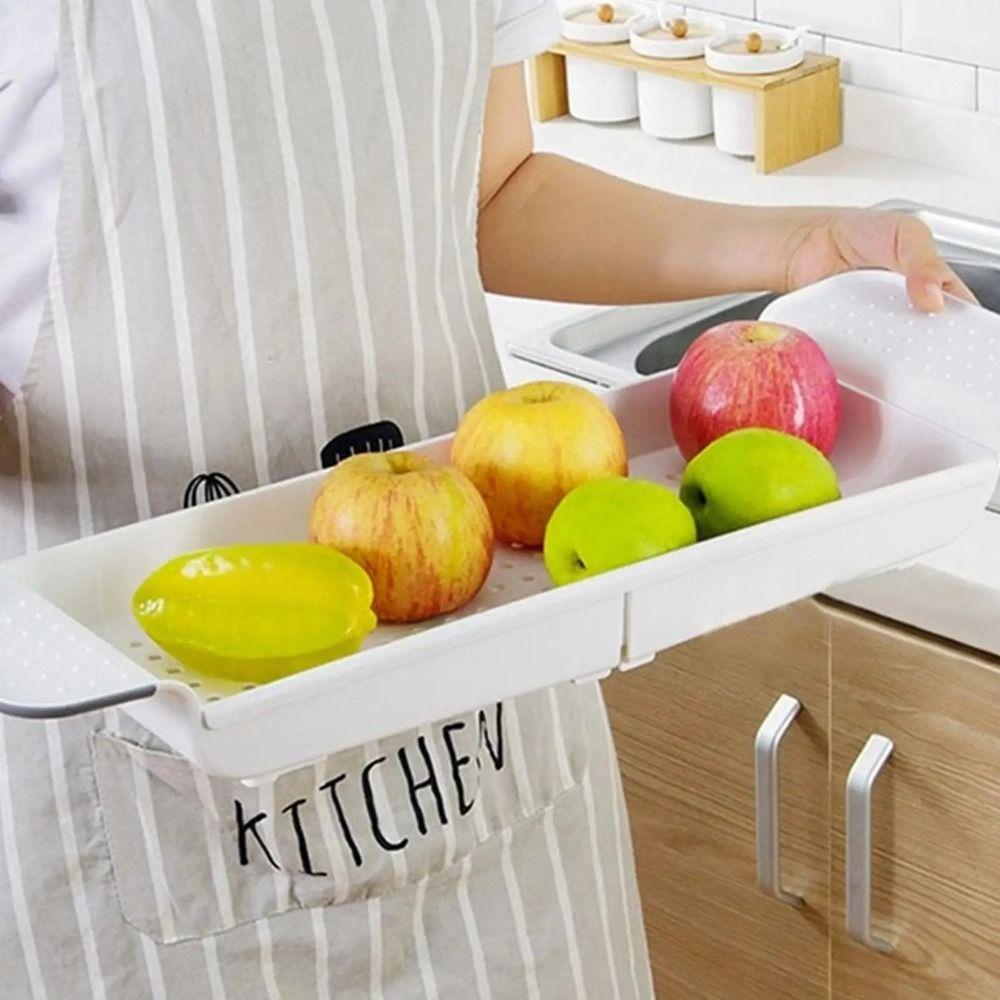 Anti-Slip Design Extendable Bathtub Rack Foldable Storage Organizer  Bathroom Use