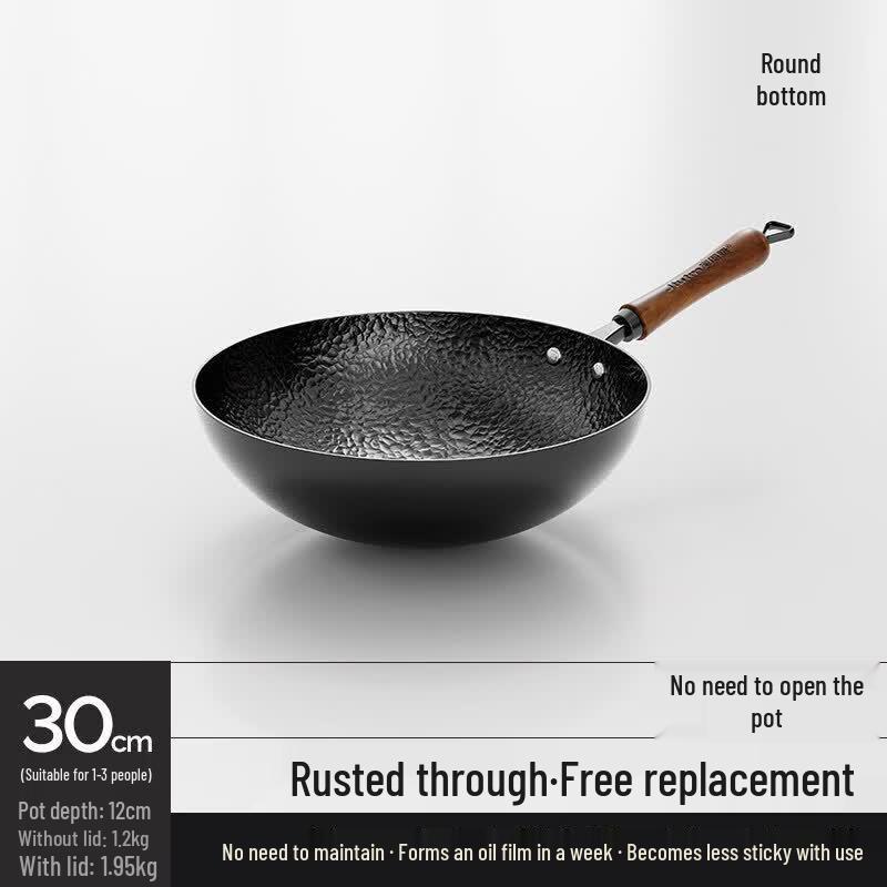 Traditional Zhangqiu Wrought Iron Wok