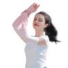 Checkered Sun Protection Sleeves, Cooling Arm Sleeves with Thumb Hole, UV Protection Sleeves for Women Summer Cycling Driving