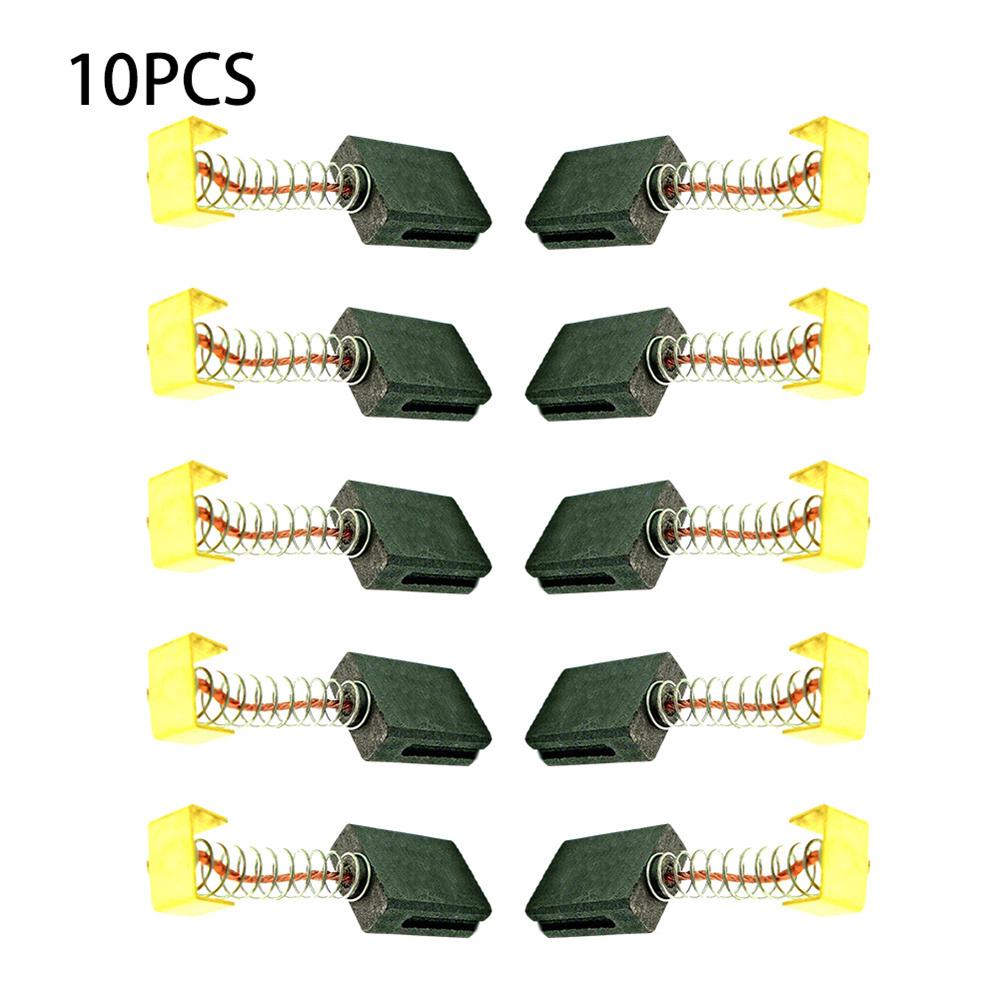 10pz Spazzole di Carbone 5x8x11mm Adatte per PARKSIDE PHKS1450 KH3141 & Top CRAFT TWS125