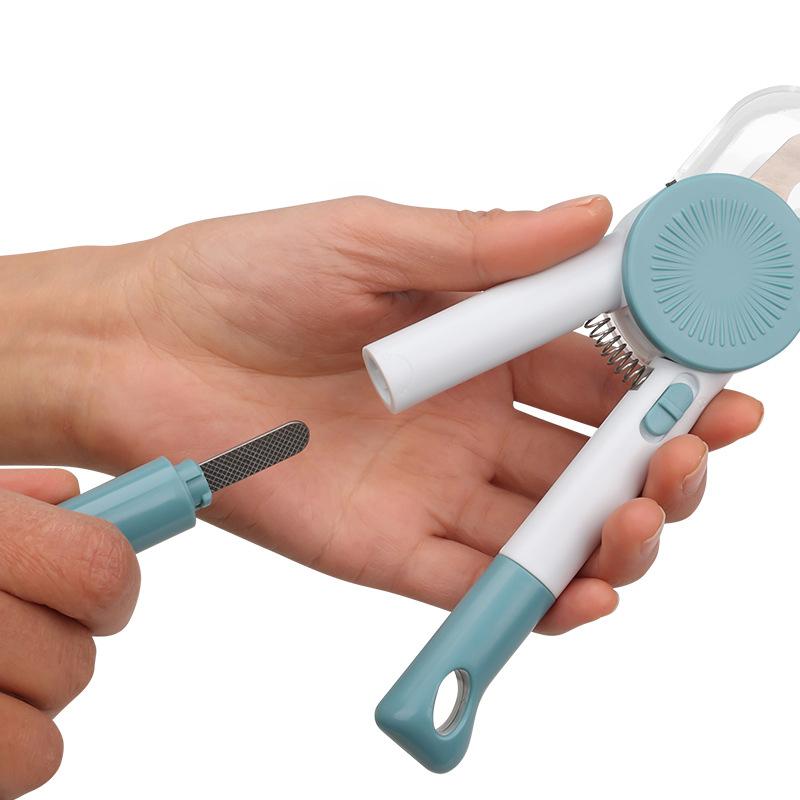 LED-Lit Pet Nail Clippers with Safety Guard Pet Claw Grooming Scissors for Dogs Cats Small Animals Paw Nail Trimmer Pet Supply