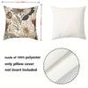 1 Pieces Floral Printed Decorative Cushion Pillow Covers Polyester pillowcase, sofa decorative cushion cov Headboard Pillow