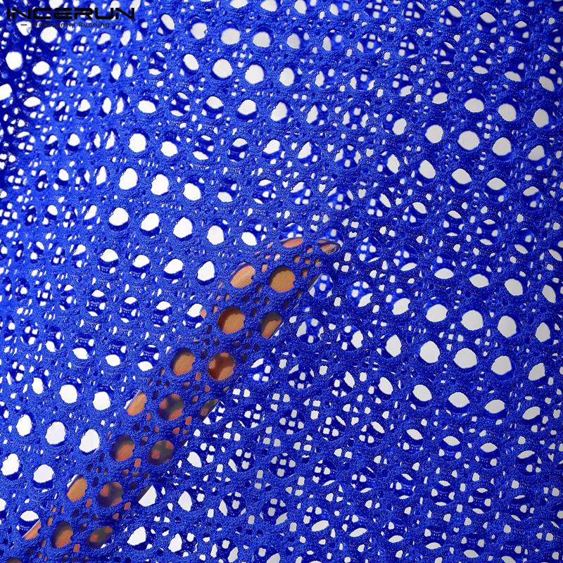 INCERUN Herren Rundhals Ärmellos Ausgeschnitten Lässige Strand Tanktops