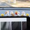1 Satz Tierfigur Glückskatze Autoornamente Cartoon Chinesisch Glück Reichtum Winkende Katze Modell Desktop Dekoration