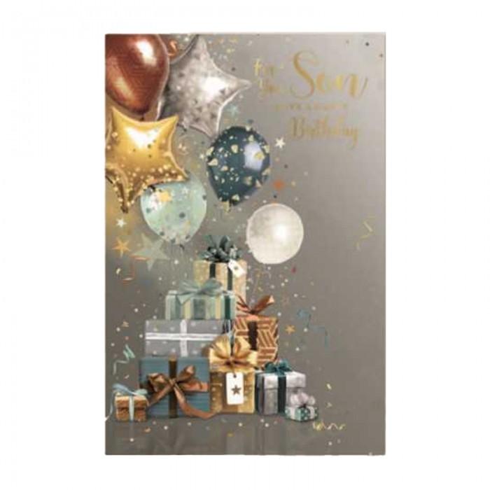 Simon Elvin For You Son Happy Birthday Greetings Card (Pack of 6)