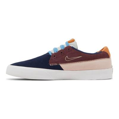 Shane SB Granatowy Różowy Oksfordowe Unisex Sneakersy Wielokolorowe Ciemnowiśniowe Żaglowe BV0657-404