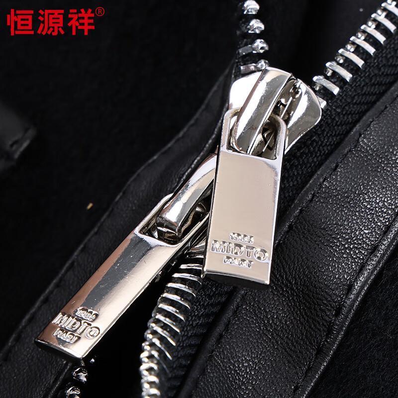 Hengyuanxiang Men's Wool & Cashmere Blend Lapel Jacket