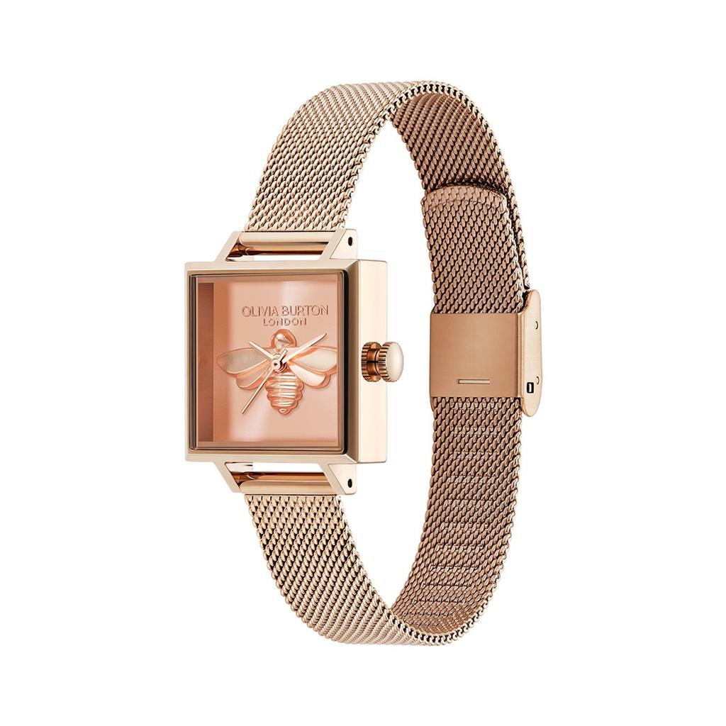 [Olivia Burton] SQUARE LUCKY BEE (24000215) Women's Watch
