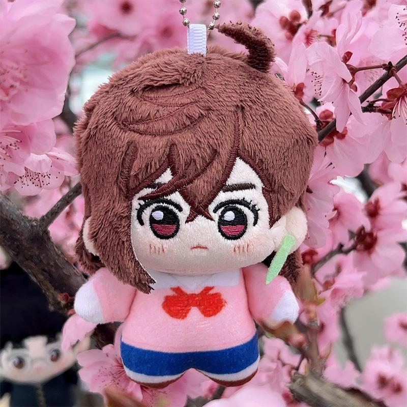 10cm Anime Dandadan Turbo Oma Pluche Speelgoed Sleutelhanger Schattige Witte Kat Knuffeldieren Poppetje Kamer Decoratie Kinder Verjaardagscadeaus 10cm