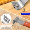 Pry Bar Stainless Steel Nut Crowbar With M4-M6 Hexagon Socket And Wrench Angle Head Nail Puller For Prying Lifting Pulling