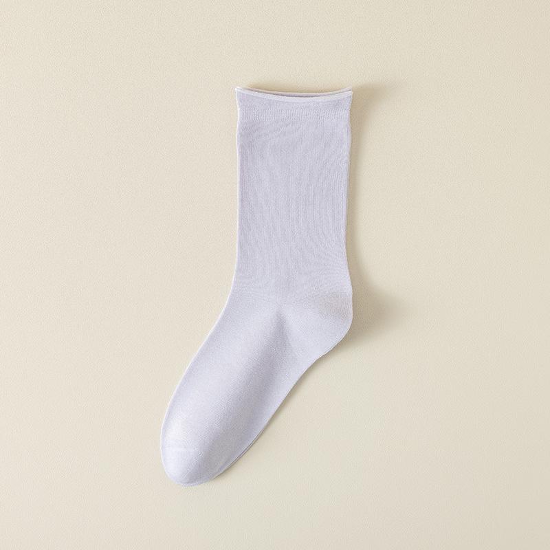 Mulberry Silk Stockings, Children's Mid-calf Stockings, Summer Thin Pile Stockings, Boneless Summer Anti-odor Long Calf Stockings