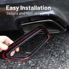 Black Stainless Steel Exhaust Tail Cover for BMW 5 Series G30/G31 (2019-2021)