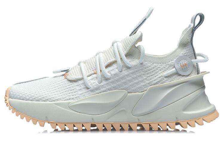 Li Ning CF Casual Shoes Women s Low Top Mist White AGLR054-2 37