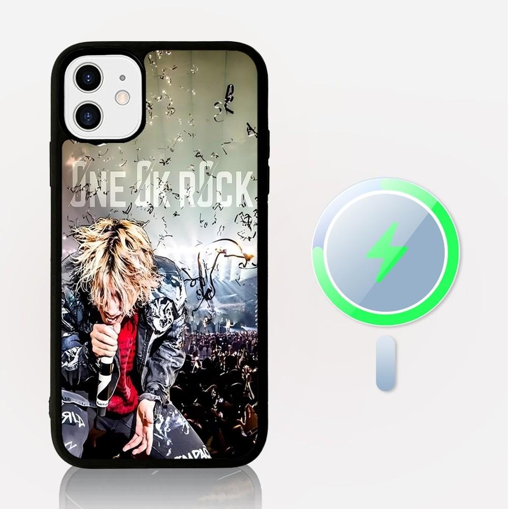 ONE OK ROCK Band Phone Case Magesafe Magnetic Wireless Charge Case For iPhone 16 11 12 13 14 15 Pro Max Plus Mini