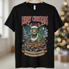 Rat Fink Merry Christmas Black T-Shirt Cotton Unisex S-5XL D062 Unisex T-Shirt