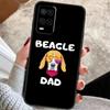 The Beagles Funny Cartoon Dog Case For OPPO A96 A76 A16 A98 A78 A58 A18 A15 A17 A77 A5 A9 A74 A94 A52 A72 A53S A54S A57S