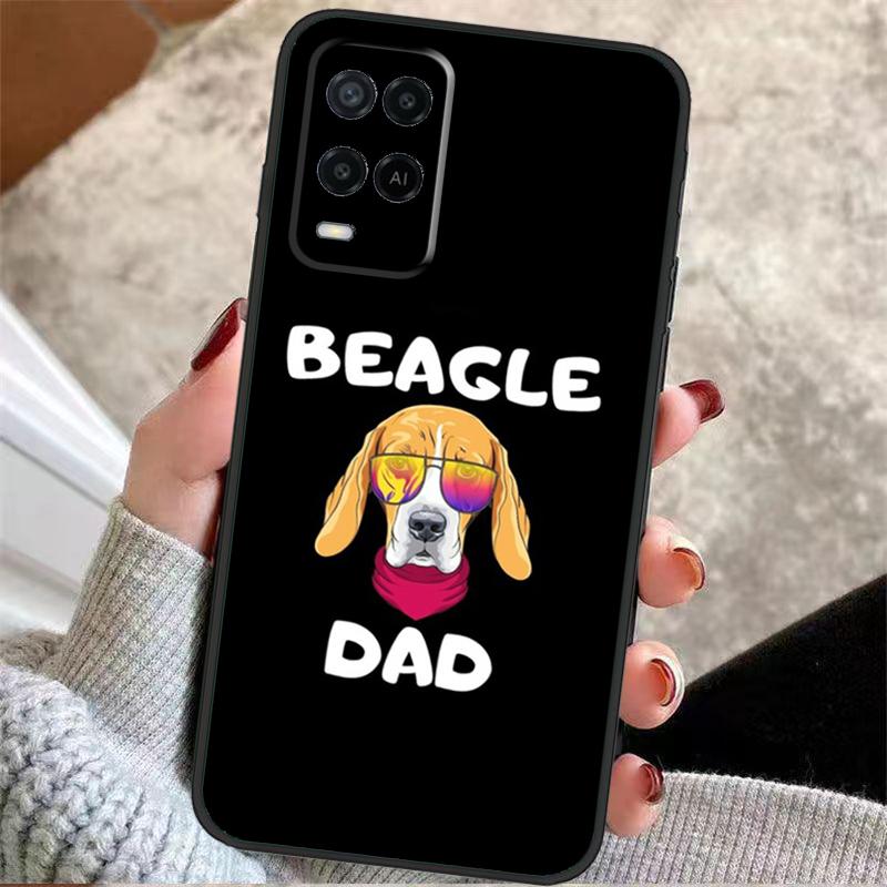 The Beagles Funny Cartoon Dog Case For OPPO A96 A76 A16 A98 A78 A58 A18 A15 A17 A77 A5 A9 A74 A94 A52 A72 A53S A54S A57S