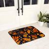 Bue Monarch Butterfly Anti-slip Doormat Floor Mat Cushion Carpet Rug for Kitchen Entrance Home Bathroom Living Room Footpad Mats