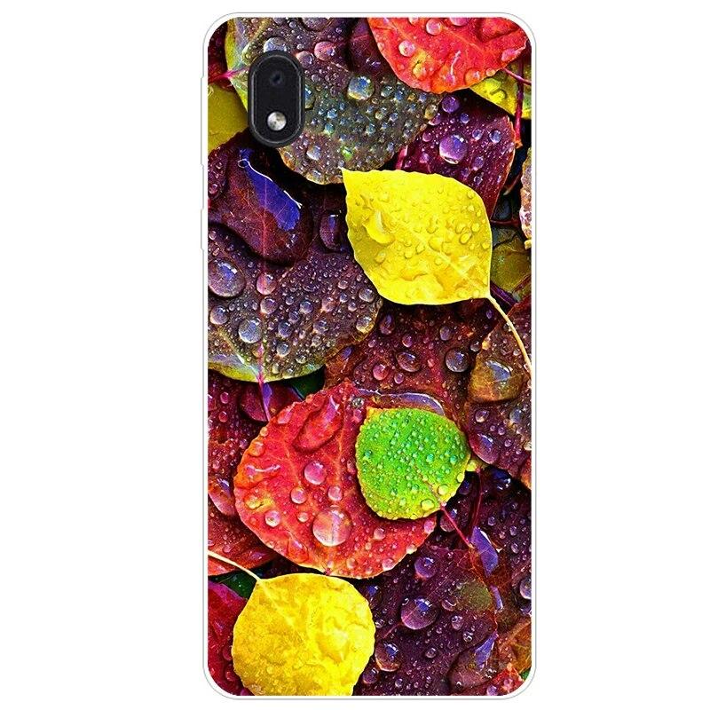 For Samsung Galaxy M01 A01 Case For Samsung Galaxy M01 Core Soft Case Cover M 01 A01 Core Fashion Protect Black Silicone Cover