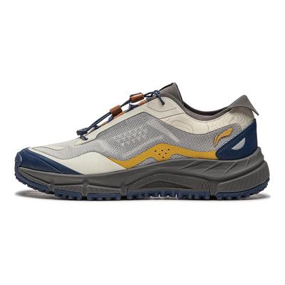 Yijie Lite V3 Confortável Tendência Exterior Antiderrapante Resistente ao Desgaste Cano Baixo Sapatos de Caminhada Masculino Sapatos de Caminhada Cinza Preto AHTU001-4