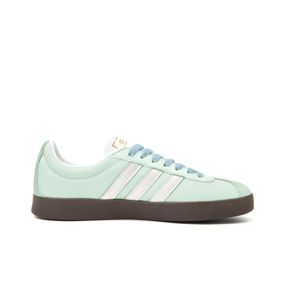 Adidas Neo VL Court 2.0 Slip Resistant Abrasion Resistant Low top Skateboard Shoes Unisex Green White Blue ID6015(Team354-)