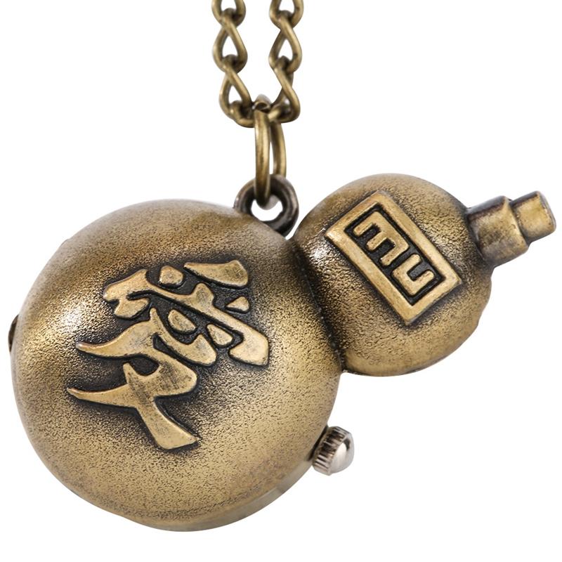 Antique Bronze Cute Lovely Vintage Key Shape Quartz Pocket Watch Buckle Necklace Gift Wall Chart FOB Pendant Clock Collectibles