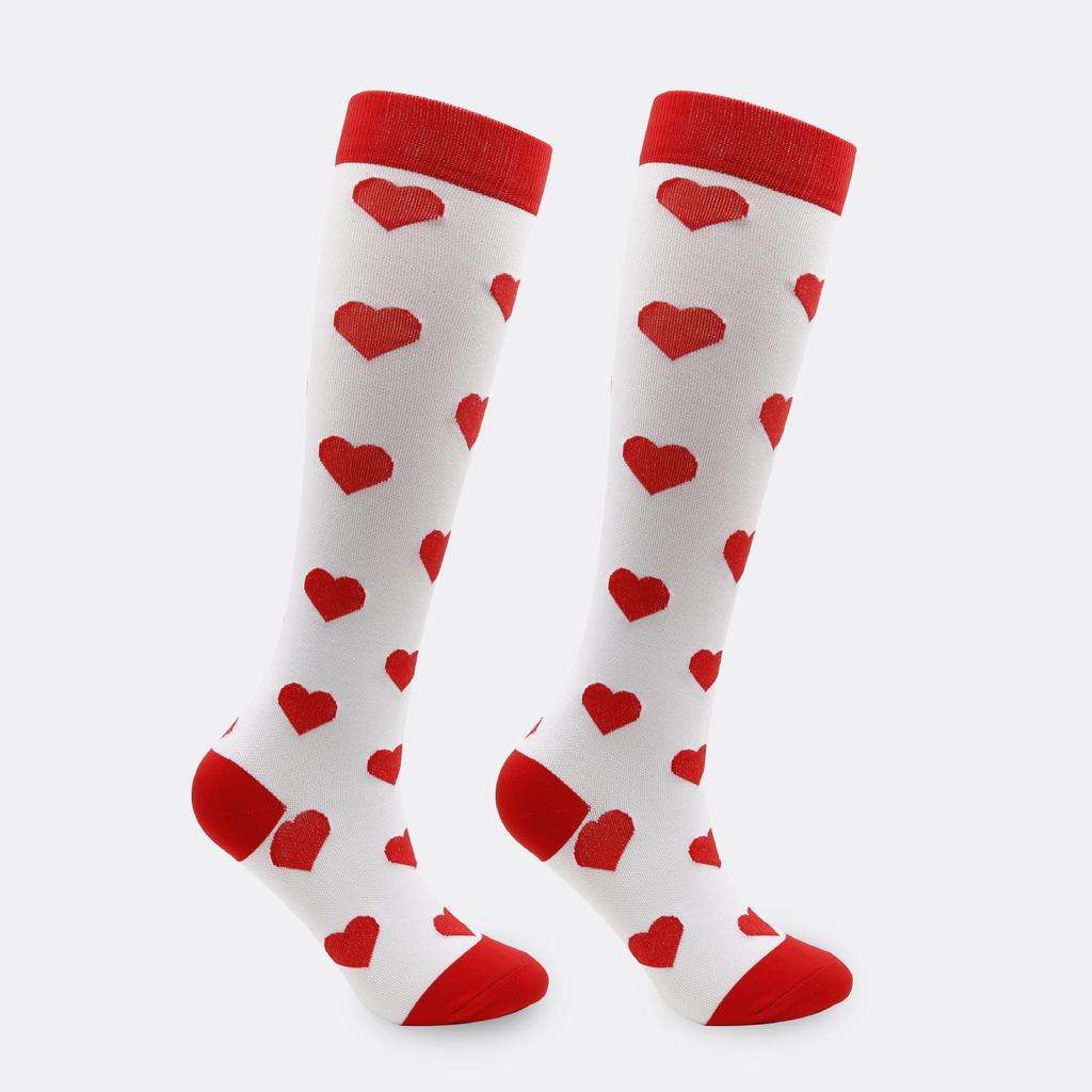 33 Styles: Sports Compression Long Socks - Elastic & Colored